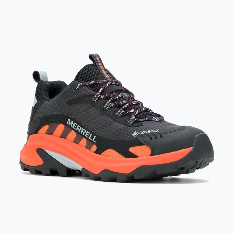 Ανδρικά παπούτσια πεζοπορίας Merrell Moab Speed 2 Gtx black/orange 8