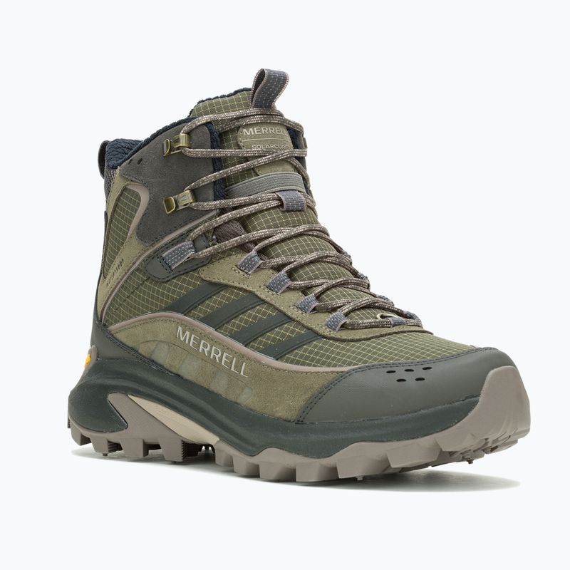 Ανδρικά παπούτσια πεζοπορίας Merrell Moab Speed 2 Thermo Mid Wp olive 8