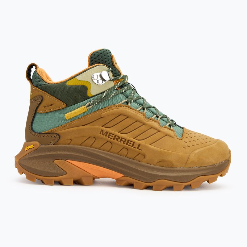 Γυναικεία παπούτσια πεζοπορίας Merrell Moab Speed 2 Ltr Mid Wp tan 2