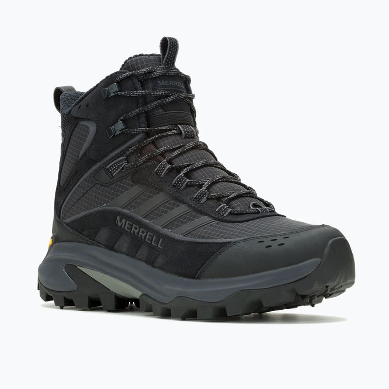 Ανδρικά παπούτσια πεζοπορίας Merrell Moab Speed 2 Thermo Mid Wp triple black 8