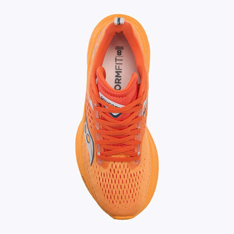 Γυναικεία παπούτσια τρεξίματος Saucony Ride 17 peel/pepper 5