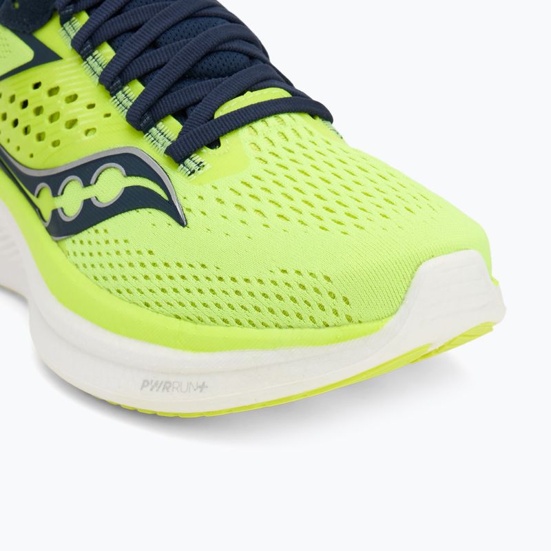 Ανδρικά παπούτσια τρεξίματος Saucony Ride 17 citron/navy 7