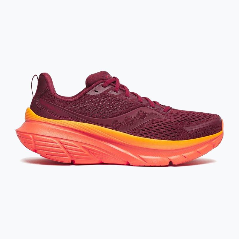 Ανδρικά παπούτσια τρεξίματος Saucony Guide 17 currant/pepper 8