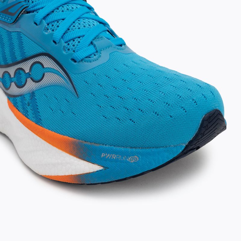 Ανδρικά παπούτσια τρεξίματος Saucony Triumph 22 viziblue/pepper 7