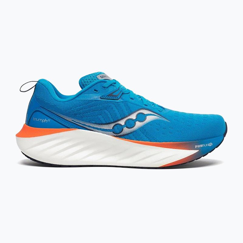 Ανδρικά παπούτσια τρεξίματος Saucony Triumph 22 viziblue/pepper 8