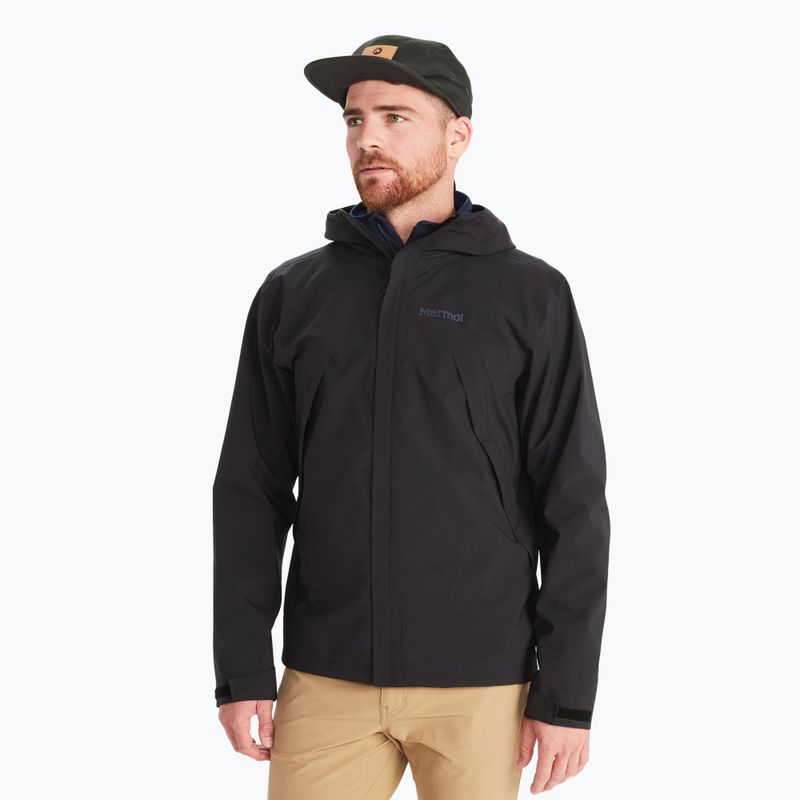 Ανδρικό αδιάβροχο μπουφάν Marmot PreCip Eco Pro black