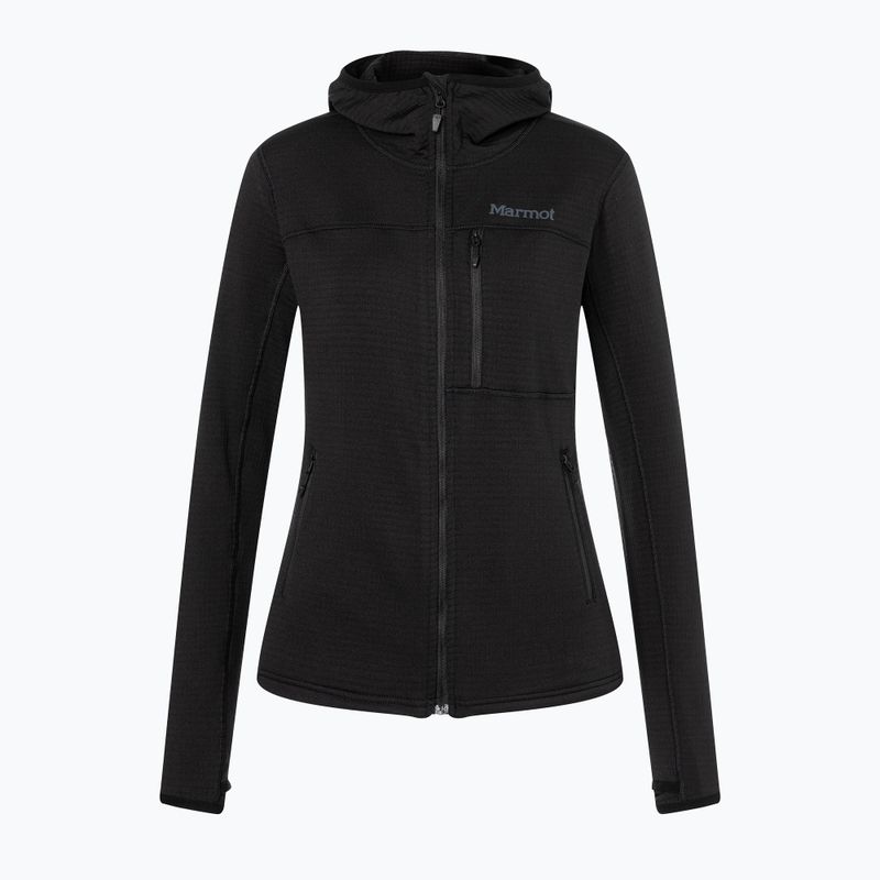 Marmot Preon γυναικείο fleece φούτερ μαύρο M12398-001 6