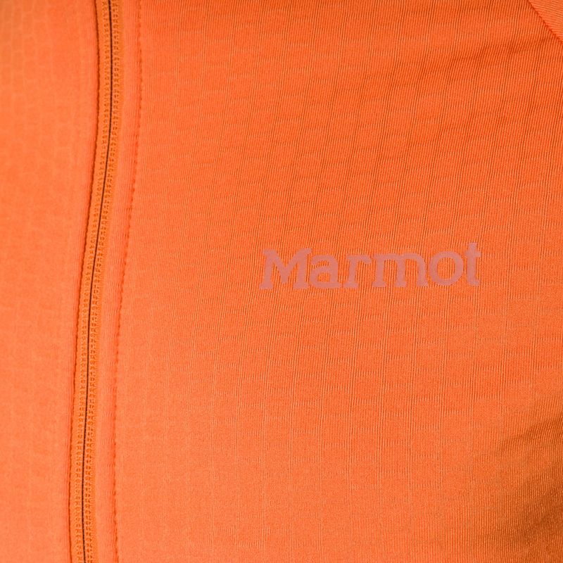 Ανδρικό Marmot Leconte Fleece tangelo trekking φούτερ 3