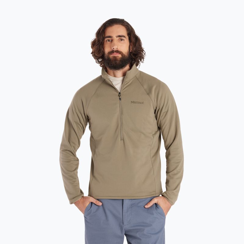 Ανδρικό φούτερ φλις Marmot Leconte Fleece 1/2 Zip vetiver