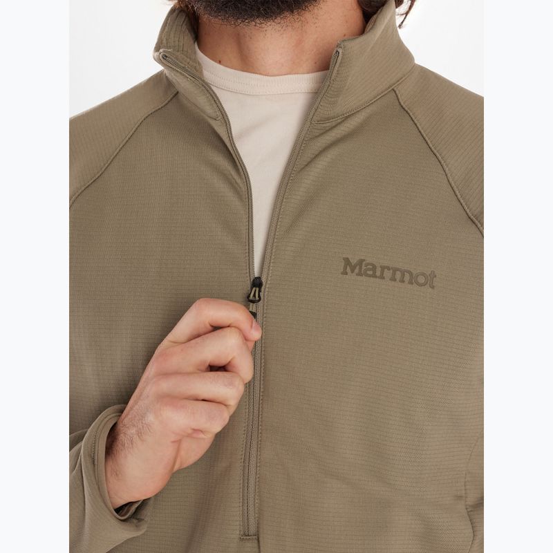 Ανδρικό φούτερ φλις Marmot Leconte Fleece 1/2 Zip vetiver 4