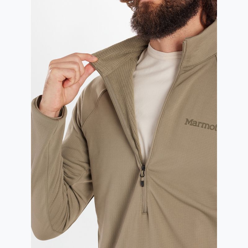 Ανδρικό φούτερ φλις Marmot Leconte Fleece 1/2 Zip vetiver 5