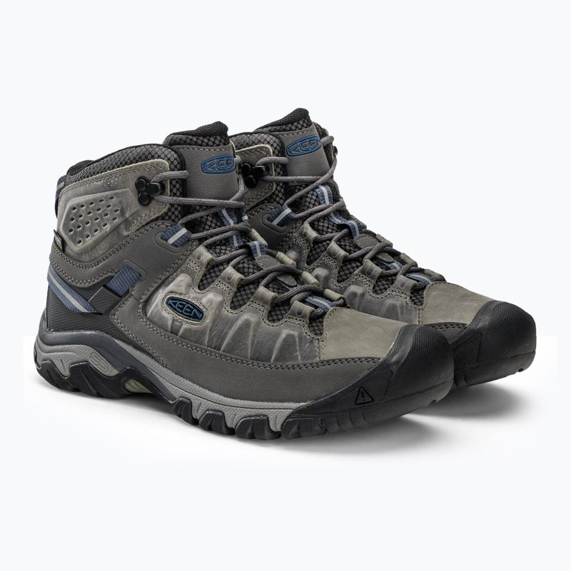 KEEN Targhee III Mid ανδρικά παπούτσια πεζοπορίας γκρι 1026862 4