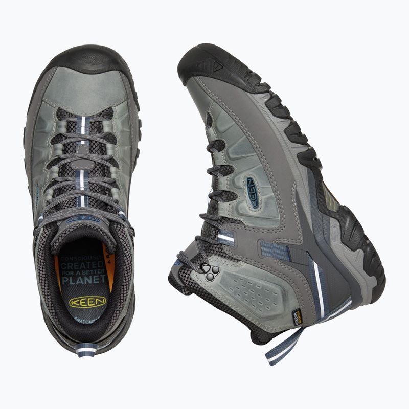 KEEN Targhee III Mid ανδρικά παπούτσια πεζοπορίας γκρι 1026862 16