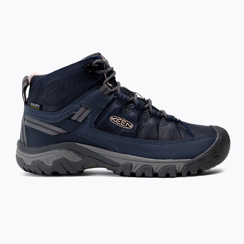 Γυναικείες μπότες πεζοπορίας KEEN Targhee III Mid navy blue 1026863 2