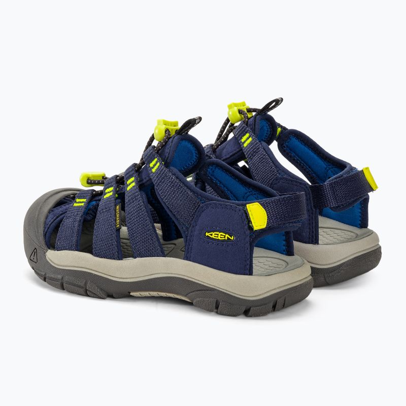 Παιδικά σανδάλια KEEN Newport Boundless navy academy/evening primrose 3