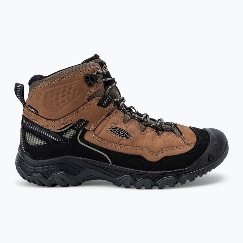 Ανδρικά παπούτσια πεζοπορίας KEEN Targhee IV Mid Wp wide bison /brindle 2