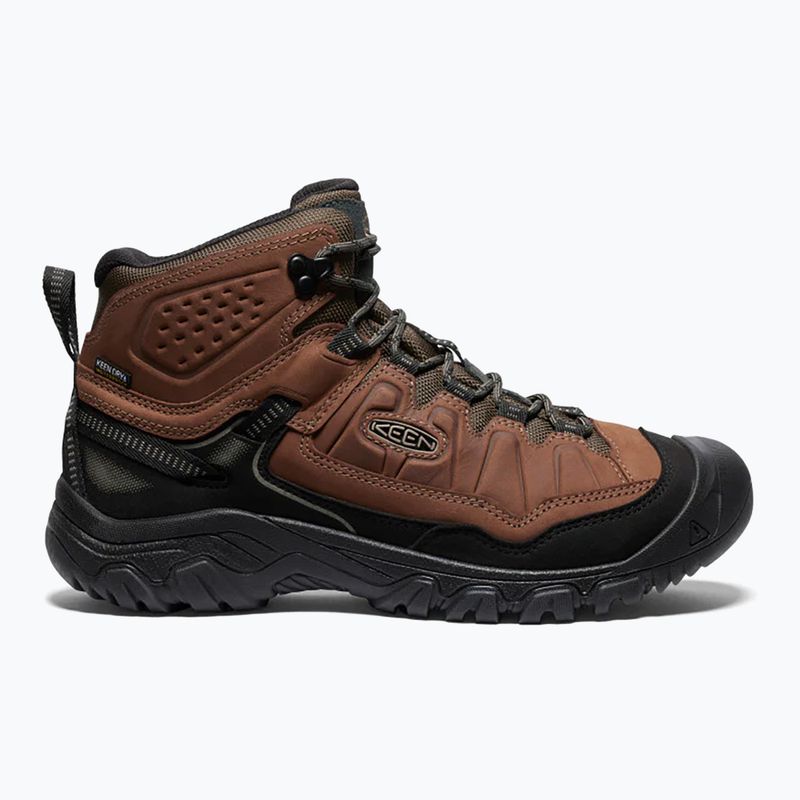 Ανδρικά παπούτσια πεζοπορίας KEEN Targhee IV Mid Wp wide bison /brindle 8