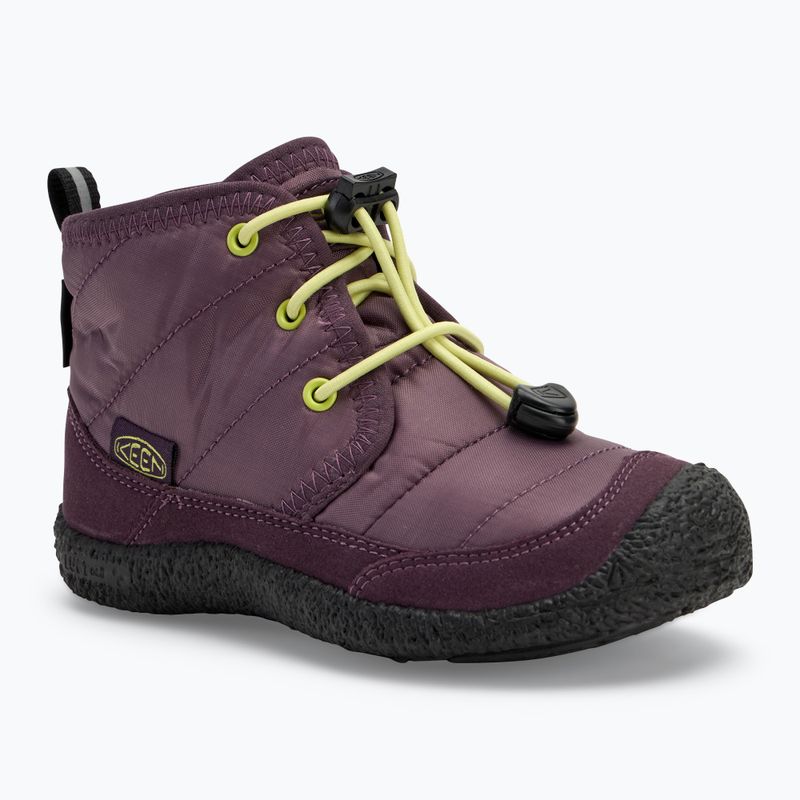 KEEN Howser II Chukka WP παιδικά παπούτσια plum perfect/daiquiri green