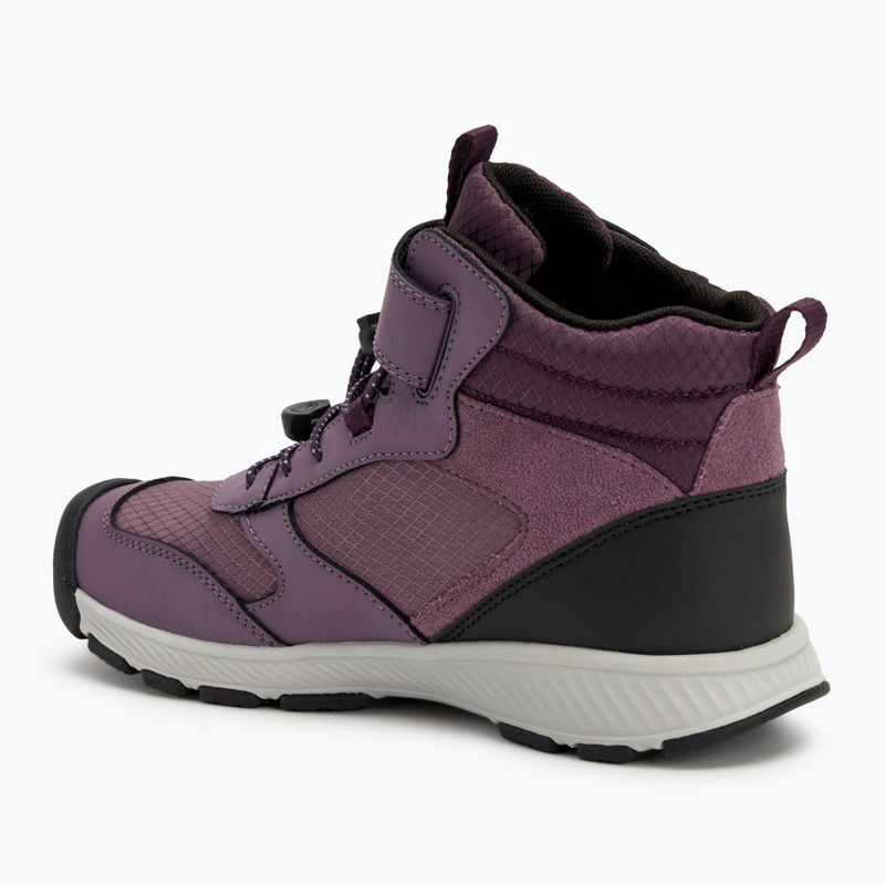 Παιδικά παπούτσια πεζοπορίας KEEN Skua Mid WP JR black plum/plum perfect 3