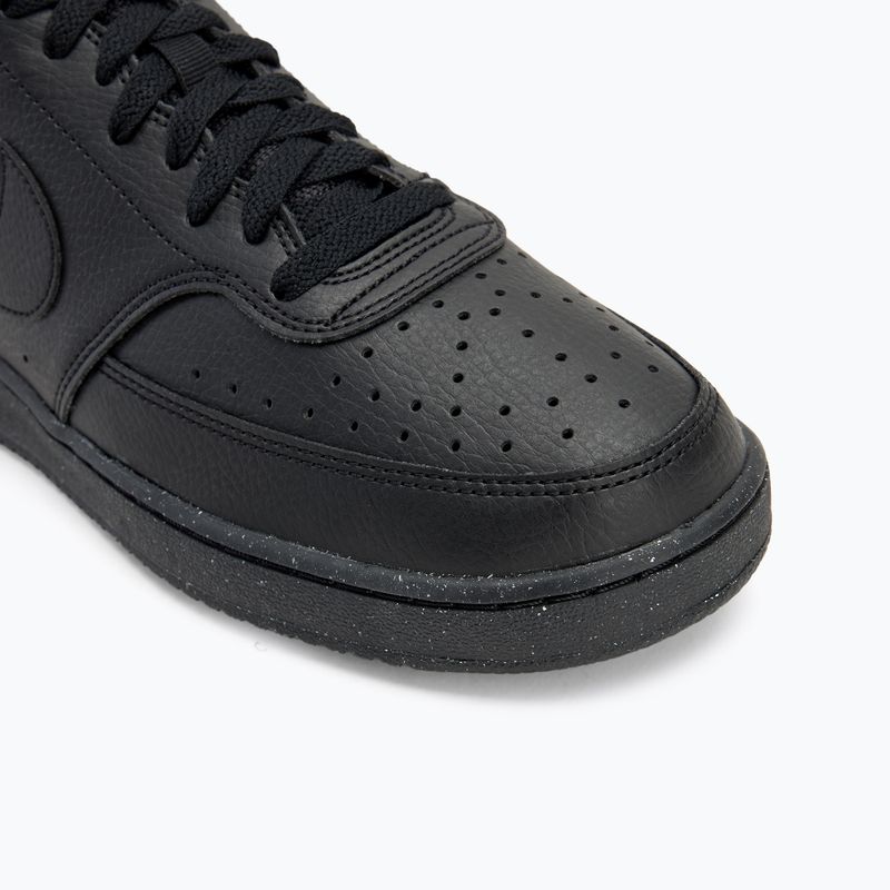 Ανδρικά παπούτσια Nike Court Vision Low Next Nature black / black / black 7