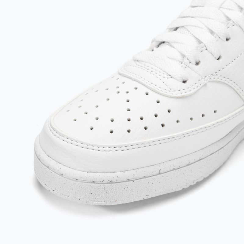 Ανδρικά παπούτσια Nike Court Vision Low Next Nature white/white/white 7