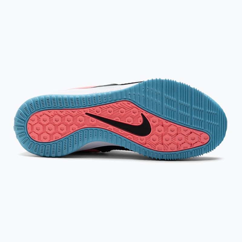 Nike Air Zoom Hyperace 2 LE παπούτσια βόλεϊ μαύρο/ροζ DM8199-064 4