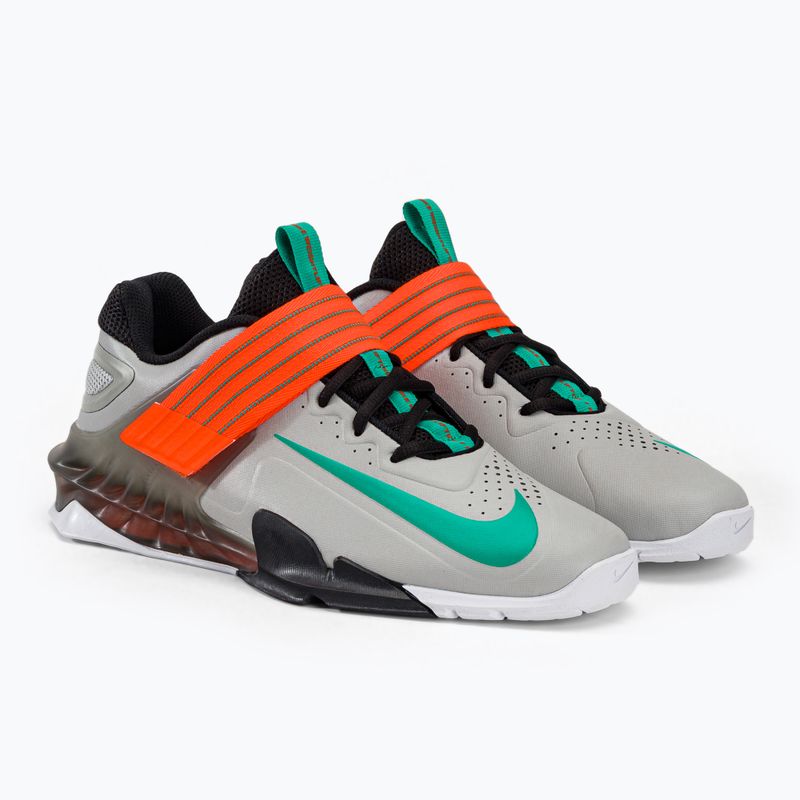 Nike Savaleos γκρι παπούτσια άρσης βαρών CV5708-083 4