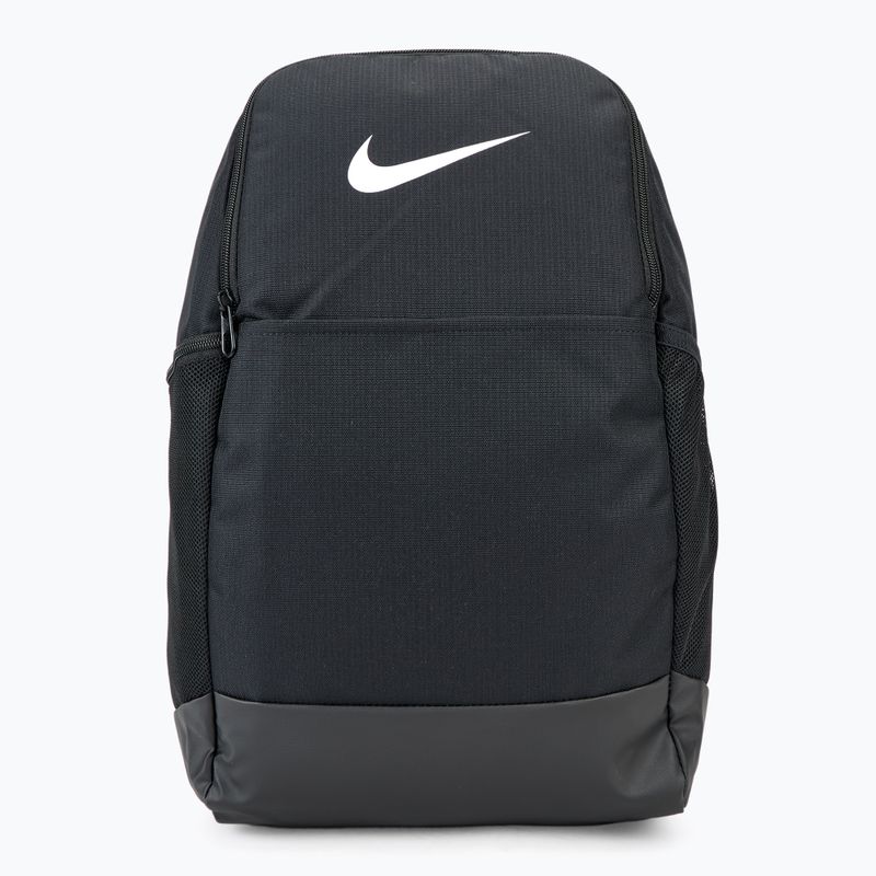 Nike Brasilia σακίδιο προπόνησης 9.5 24 l μαύρο/μαύρο/λευκό