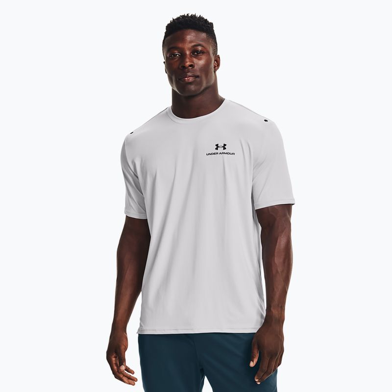 Under Armour UA Rush Energy γκρι ανδρικό μπλουζάκι προπόνησης 1366138