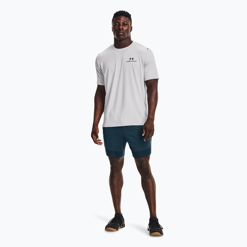 Under Armour UA Rush Energy γκρι ανδρικό μπλουζάκι προπόνησης 1366138 2