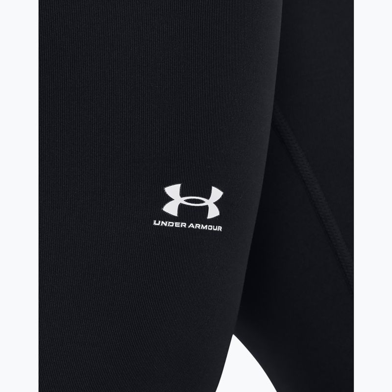 Under Armour ColdGear Authentics γυναικείο κολάν προπόνησης μαύρο/λευκό 7