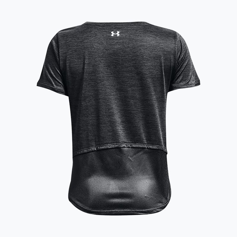 Under Armour UA Tech Vent SS γυναικείο μπλουζάκι προπόνησης μαύρο 1366129 6