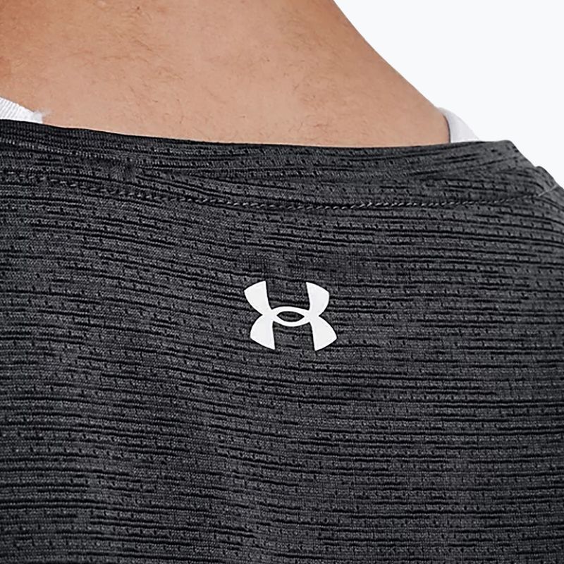 Under Armour UA Tech Vent SS γυναικείο μπλουζάκι προπόνησης μαύρο 1366129 4