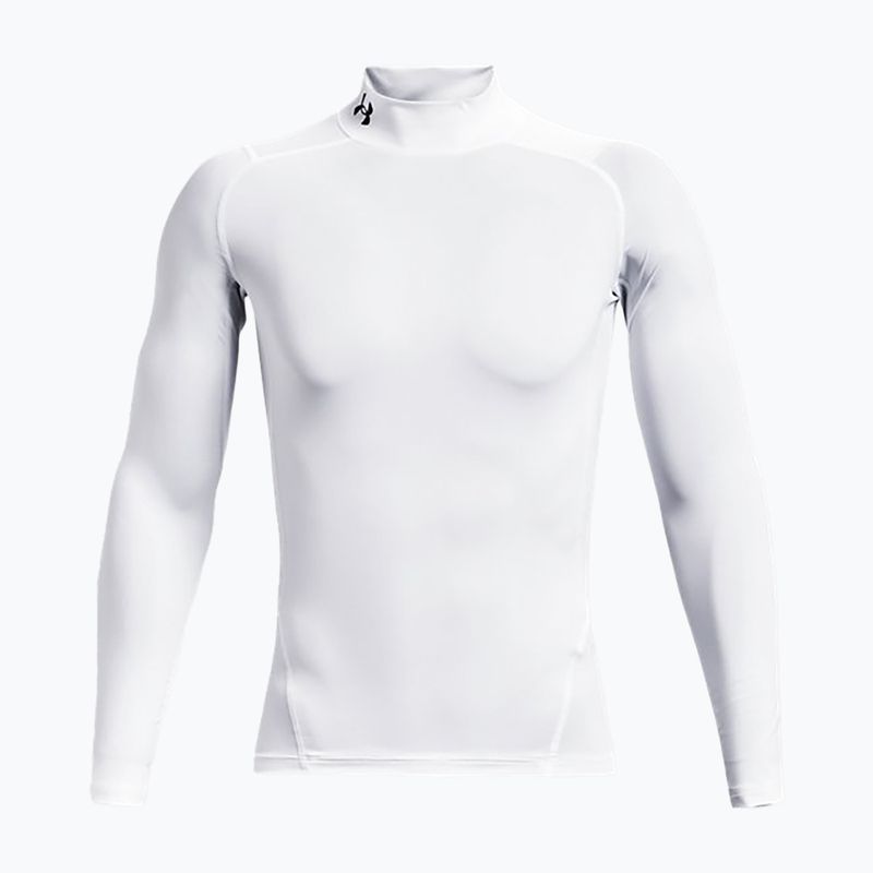 Under Armour ανδρικό μακρυμάνικο T-shirt Ua Hg Armour Comp Mock λευκό 1369606-100 5