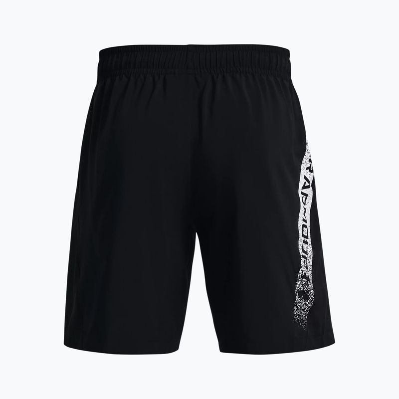 Under Armour Woven Graphic ανδρικό προπονητικό σορτς μαύρο 1370388 6