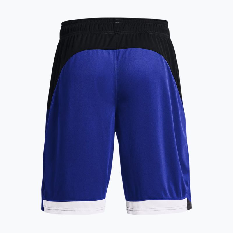 Under Armour Baseline 10" ανδρικό σορτς μπάσκετ μπλε 1370220 6