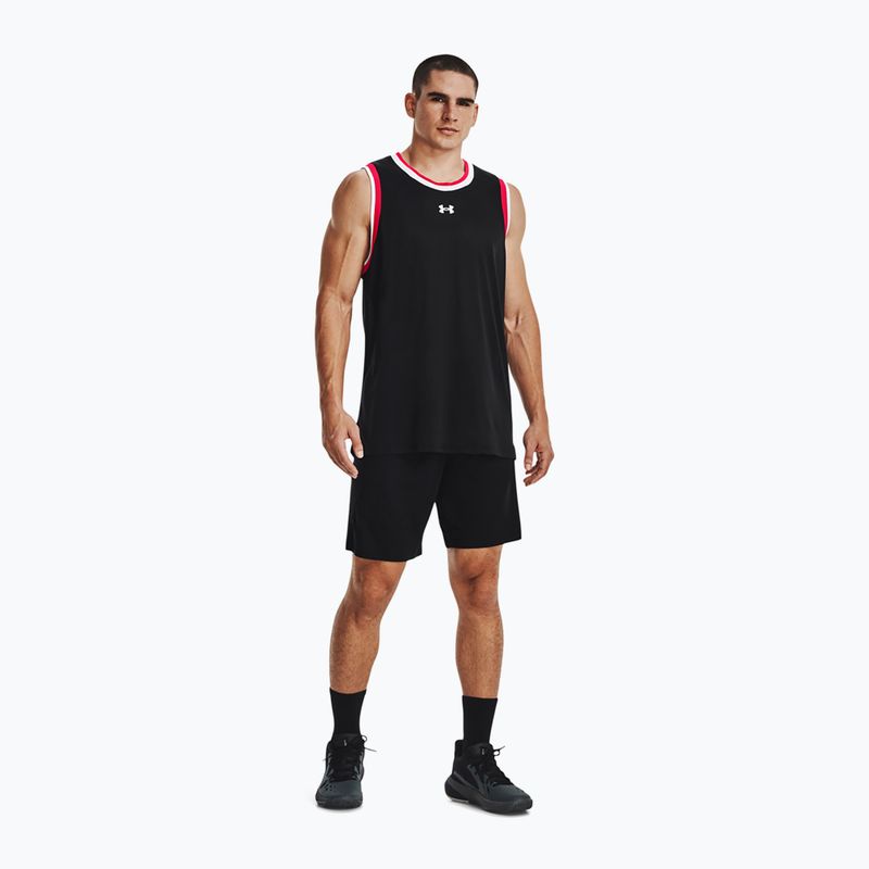 Under Armour Baseline 10In 001 ανδρικό σορτς μπάσκετ μαύρο 1370220-001-LG 2