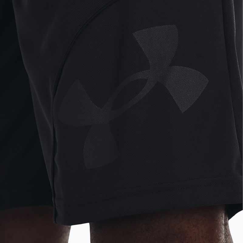 Under Armour Perimeter 11'' ανδρικό σορτς μπάσκετ μαύρο 1370222 4