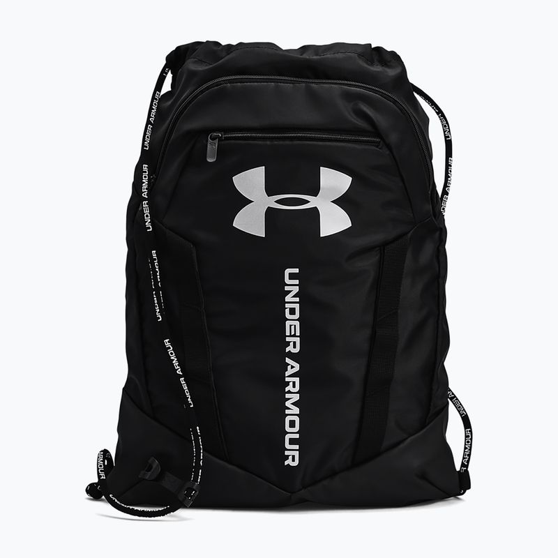 Under Armour Undeniable Sackpack 20 l μαύρο/μαύρο/μεταλλικό ασήμι