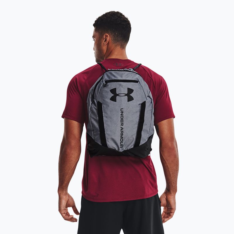 Σάκος Under Armour Undeniable Sackpack 20 l pitch gray medium heather/black/black 4