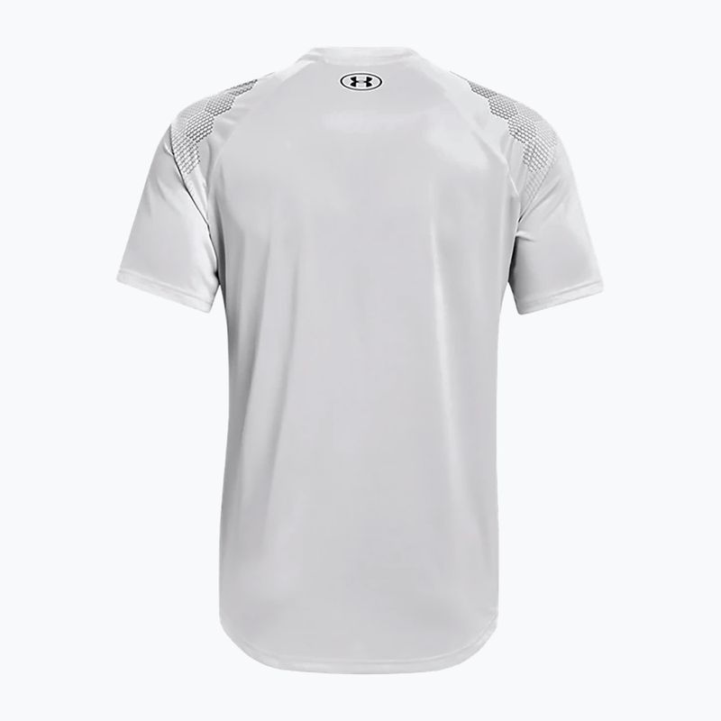 Under Armour ανδρικό πουκάμισο προπόνησης Ua Armourprint SS γκρι 1372607-014 6