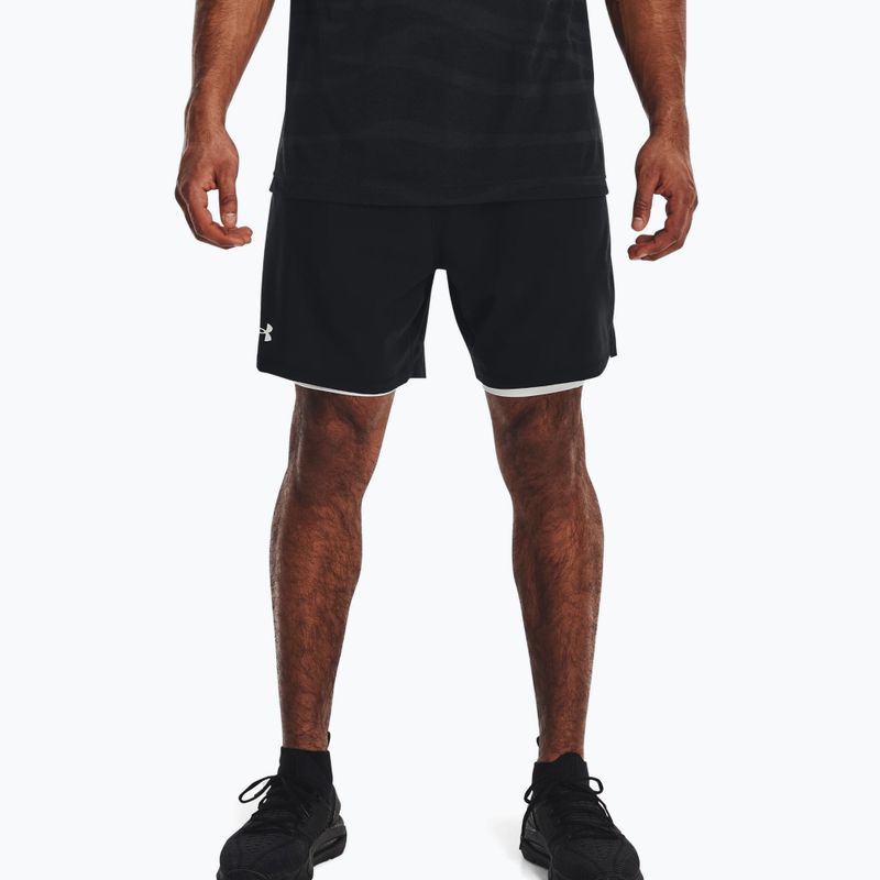 Under Armour ανδρικό σορτς προπόνησης 2-σε-1 UA Vanish Woven Sts μαύρο 1373764 3