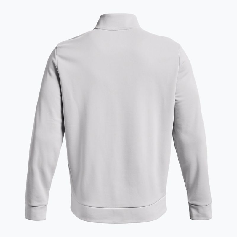 Under Armour Armour Fleece 1/4 Zip γκρι ανδρικό φούτερ προπόνησης 1373358-014 3