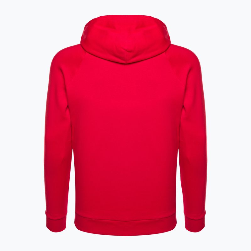 Ανδρικό φούτερ Under Armour Rival Fleece Big Logo Hd hoodie κόκκινο 1357093 6