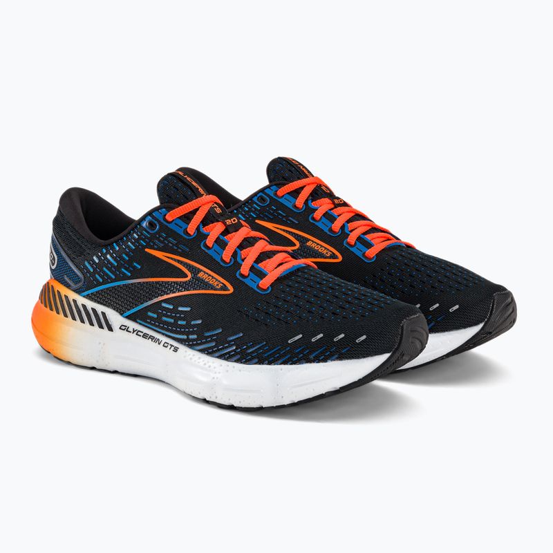 Brooks Glycerin GTS 20 ανδρικά παπούτσια για τρέξιμο μαύρο 1103831D035 4