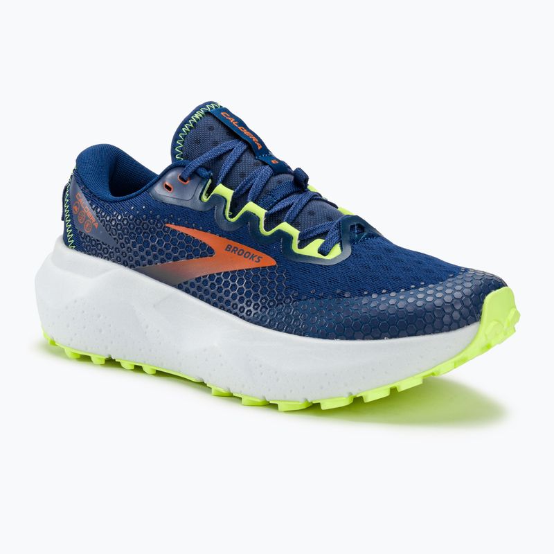 Ανδρικά παπούτσια τρεξίματος Brooks Caldera 6 navy/firecracker/sharp green