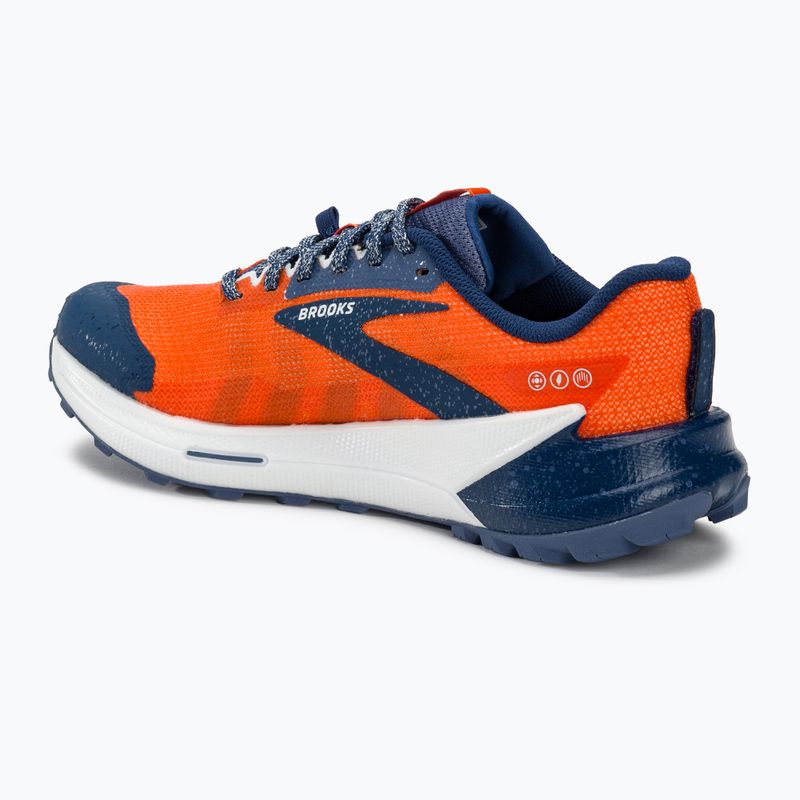 Ανδρικά παπούτσια τρεξίματος Brooks Catamount 2 firecracker/navy/blue 3