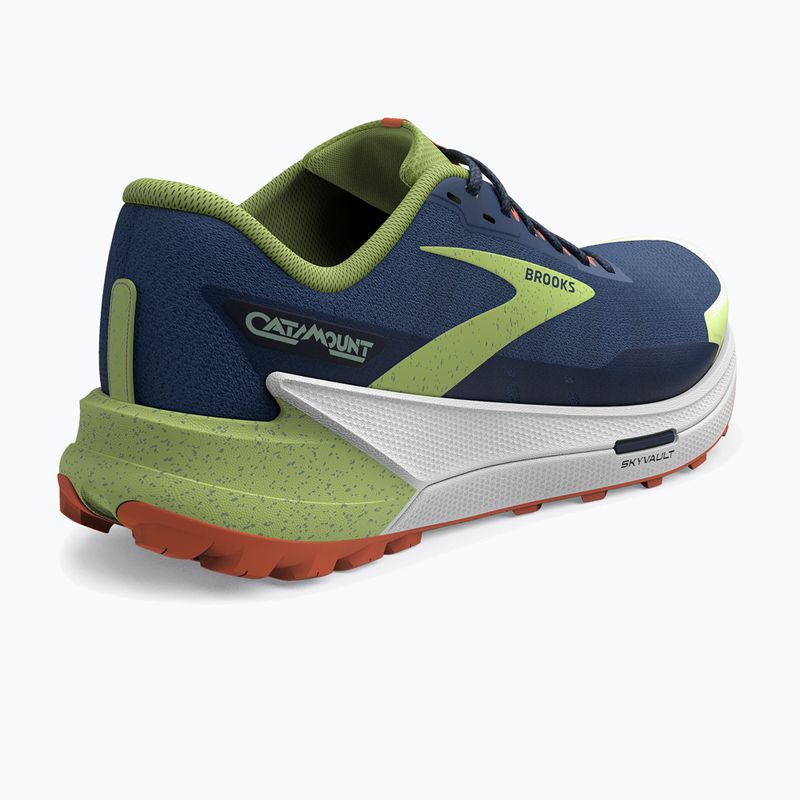 Ανδρικά παπούτσια τρεξίματος Brooks Catamount 2 navy/firecracker/sharp green 11