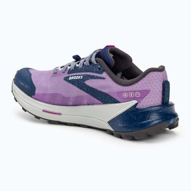 Γυναικεία παπούτσια τρεξίματος Brooks Catamount 2 violet/navy/oyster 3