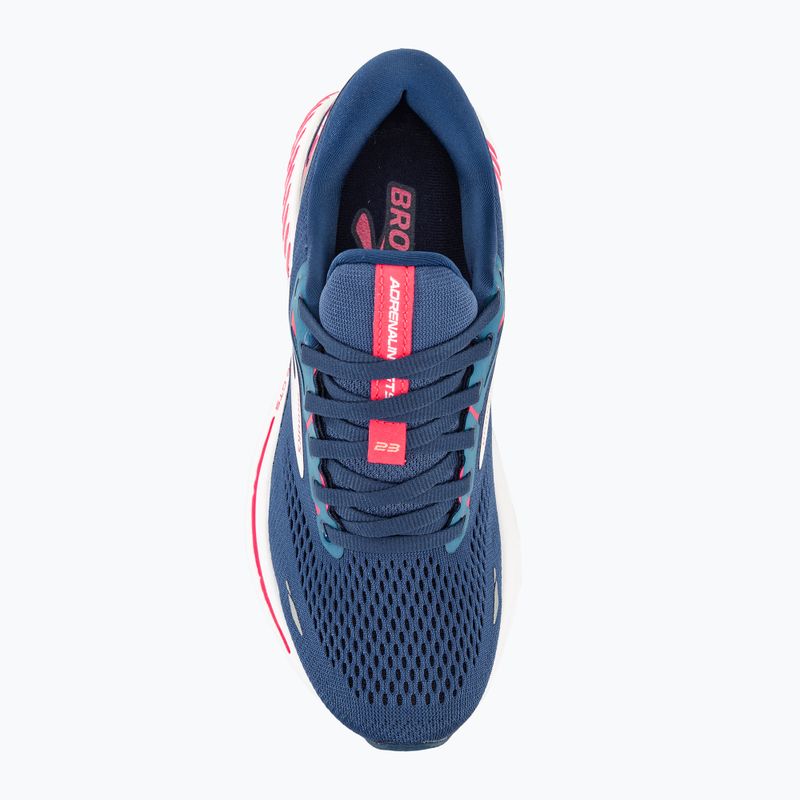 Γυναικεία παπούτσια τρεξίματος Brooks Adrenaline GTS 23 μπλε/βατόμουρο/λευκό 7